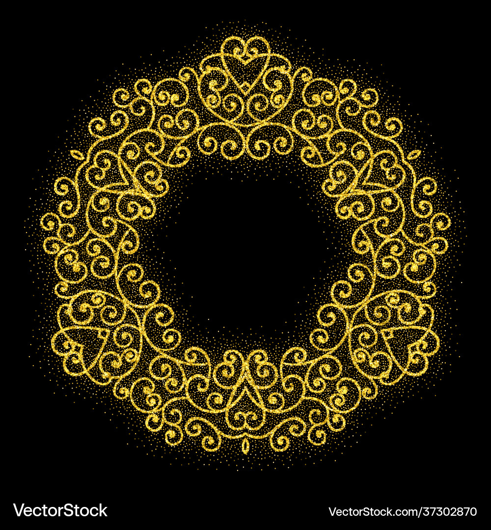Retro shiny frame or border Retro shiny frame or border vector image