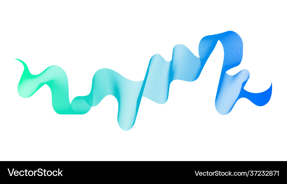 Abstract backdrop with colorful wave gradient Abstract backdrop with colorful wave gradient vector image