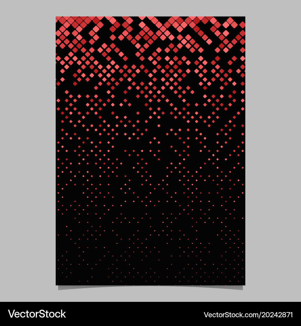 Geometrical diagonal square pattern background vector image