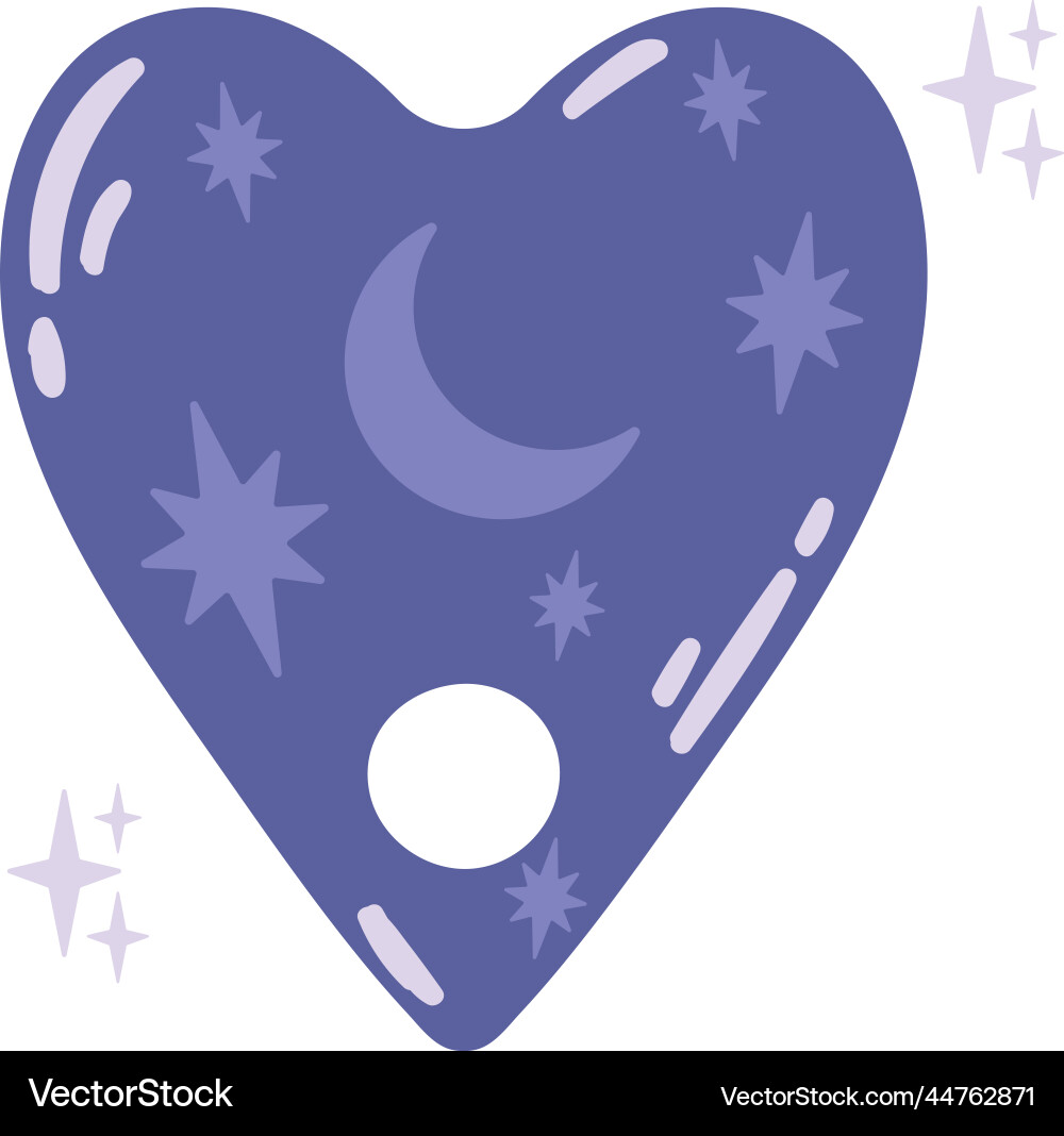 Ouija pointer esoteric vector image