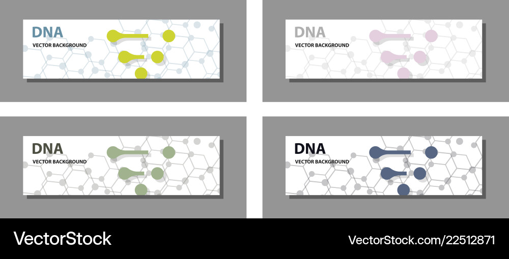 Set of 9 templates for presentation slides Vector Image