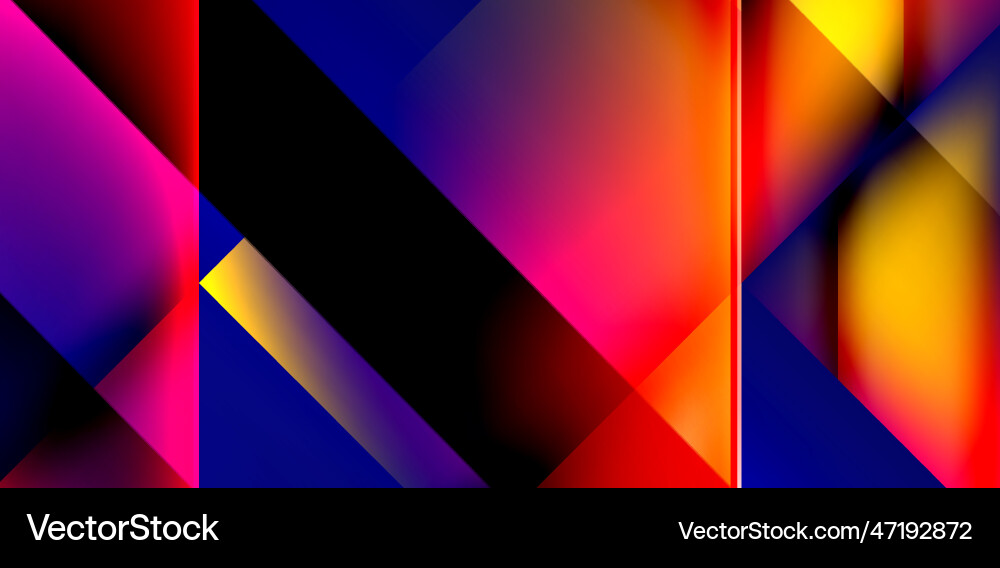 Dynamic triangle design with fluid gradient colors Dynamic triangle design with fluid gradient colors Vector Image