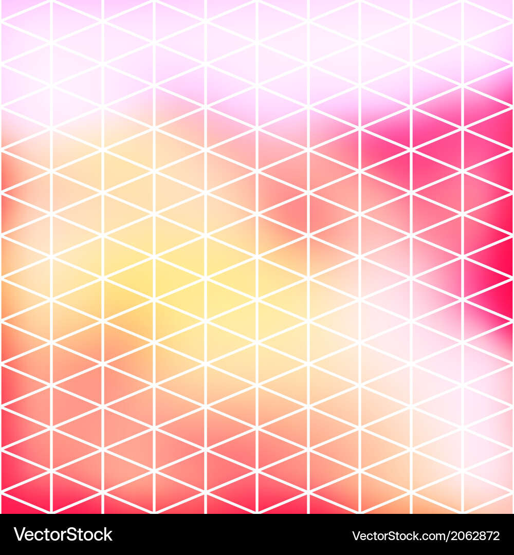 Geometric pattern with triangles vector image