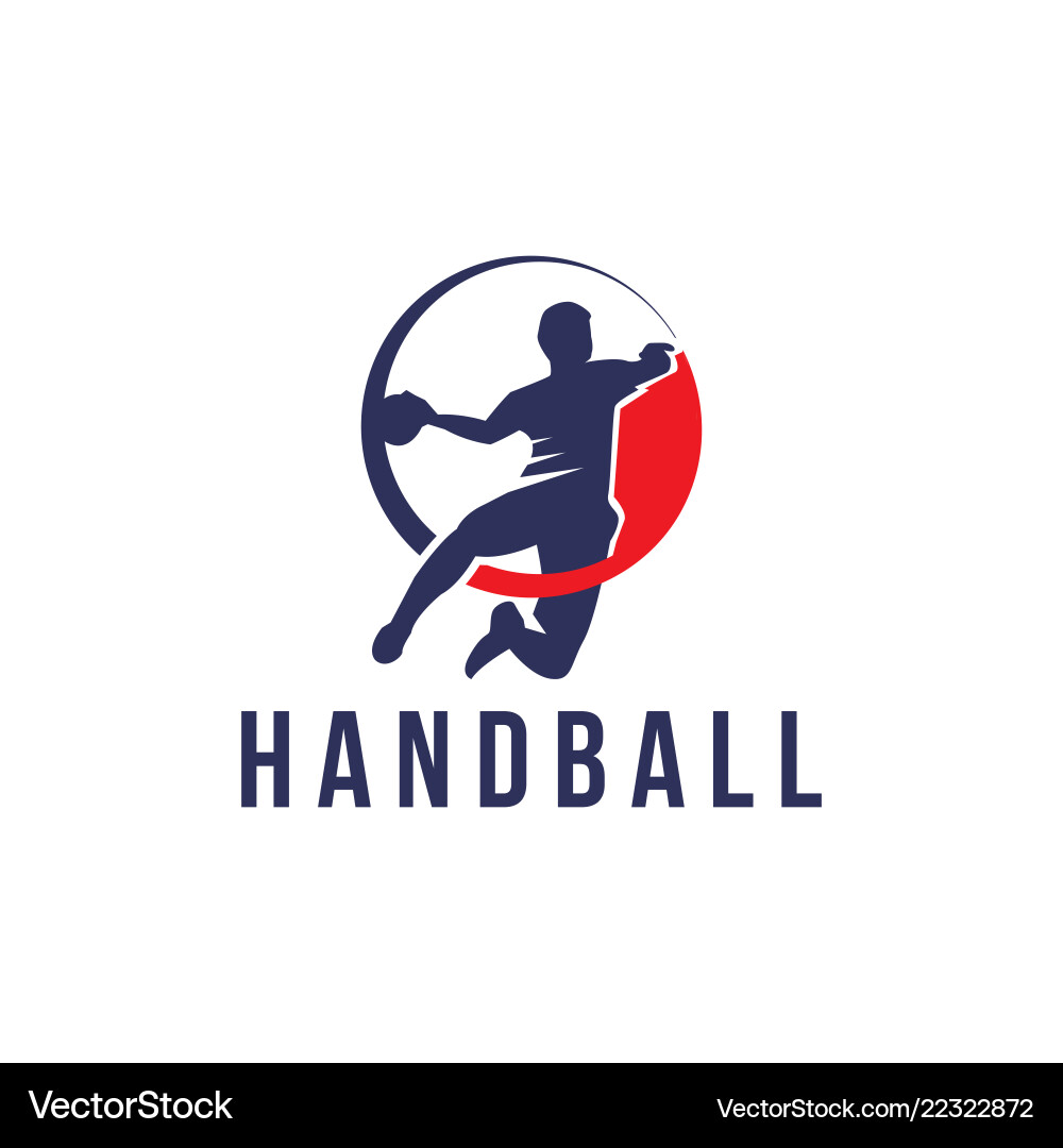 Handball Logo & Sign Vector Image