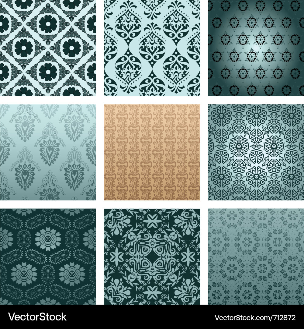 Retro wallpaper Vector Image