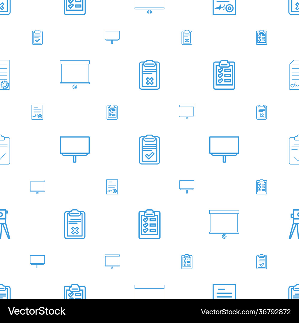 Survey icons pattern seamless white background Survey icons pattern seamless white background vector image