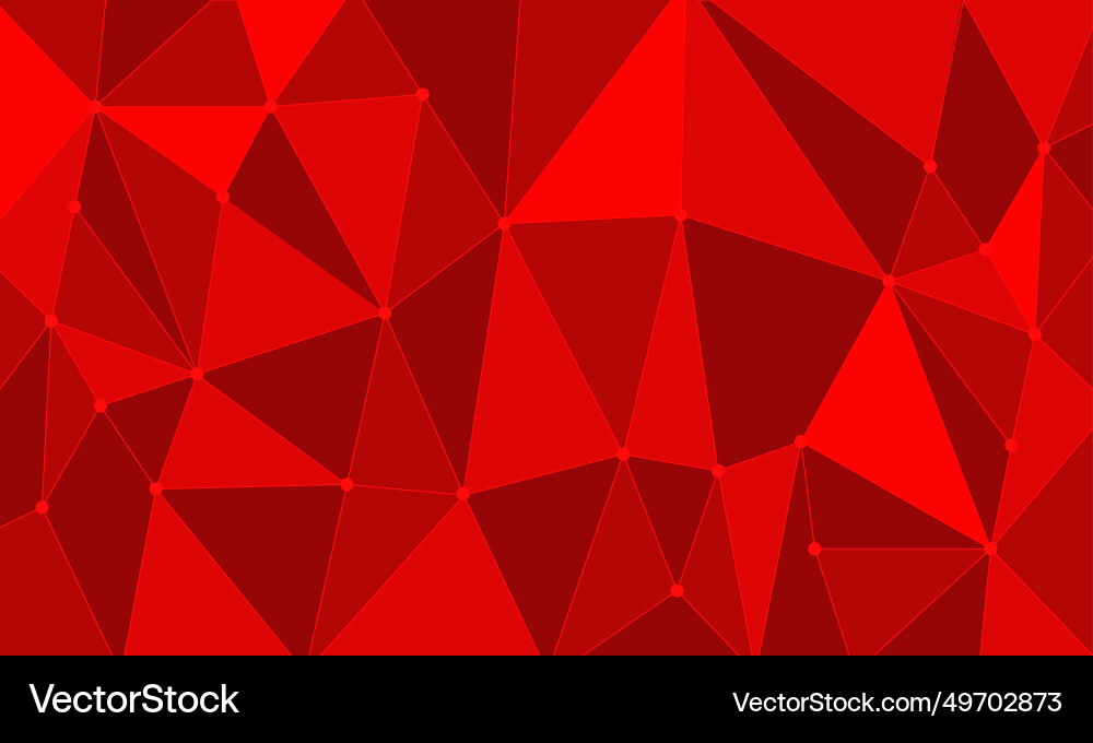Bright background of red polygons with a contour Bright background of red polygons with a contour Vector Image