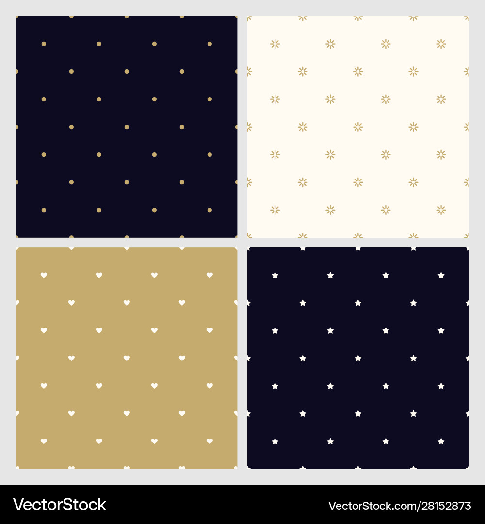 Minimalist Pattern Collection vector image