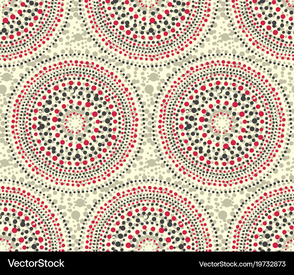 Red and gray geometry texture pattern Vector Image