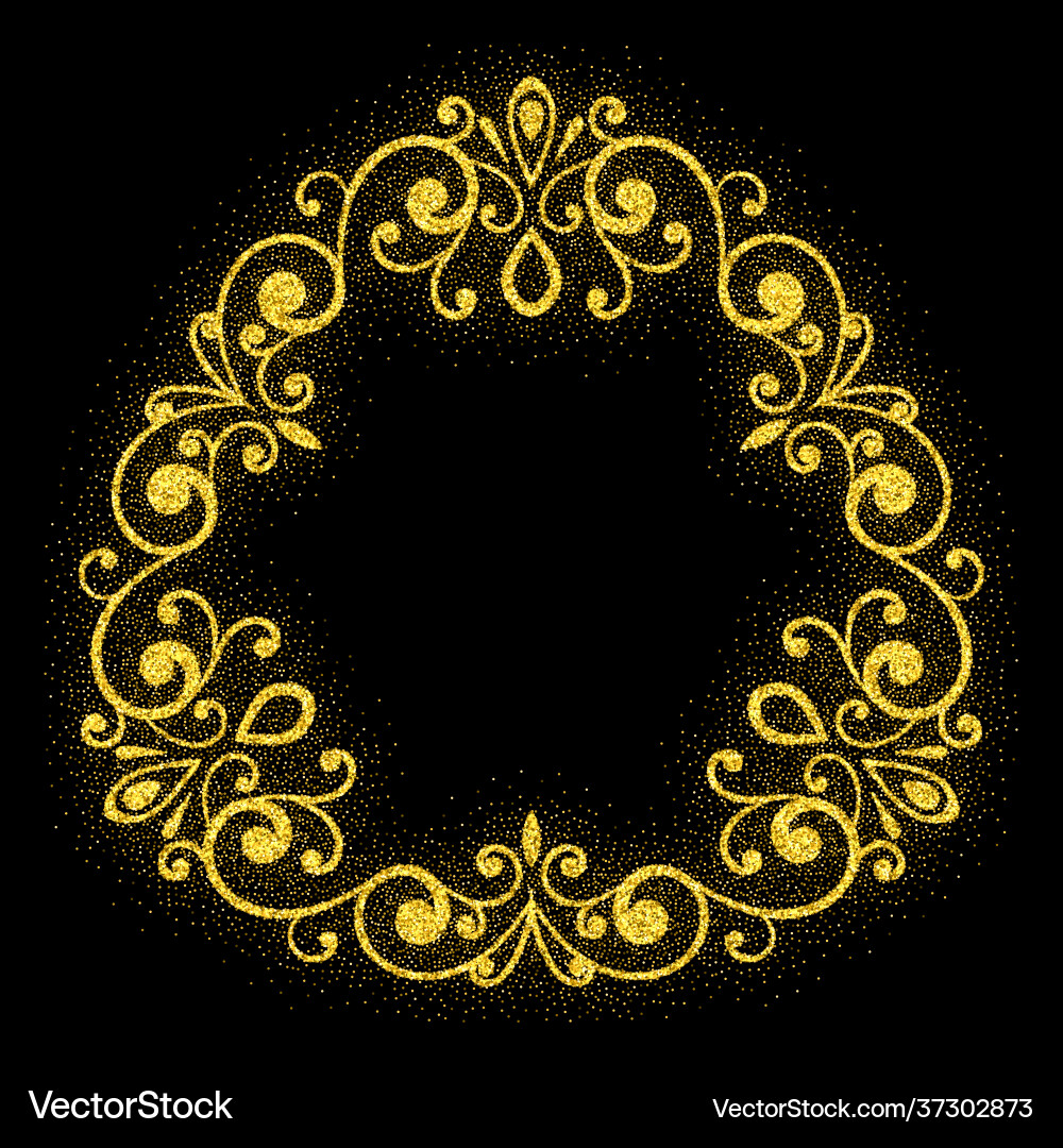 Retro shiny frame or border Retro shiny frame or border vector image