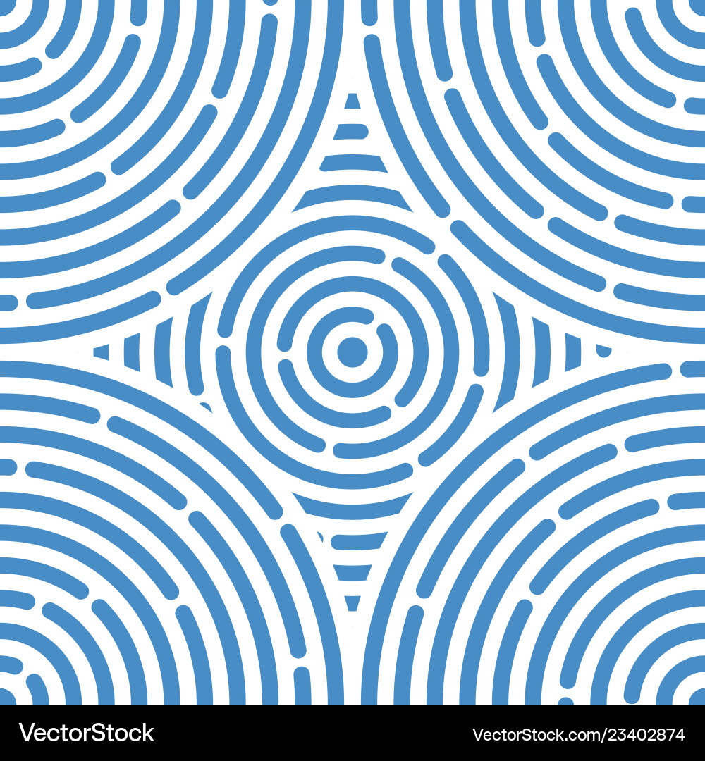 Abstract Circle Pattern Vector Image