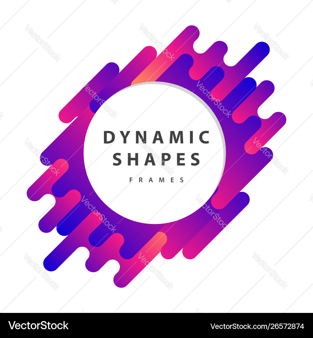 Dynamic wavy form with irregular parallel rounded Dynamic wavy form with irregular parallel rounded Vector Image