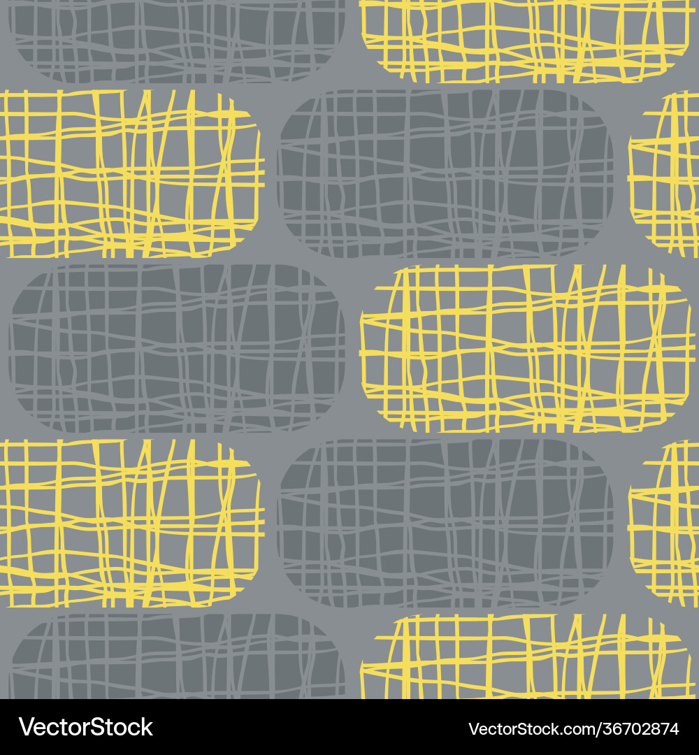 Irregular weave effect rectangles seamless Vector Image
