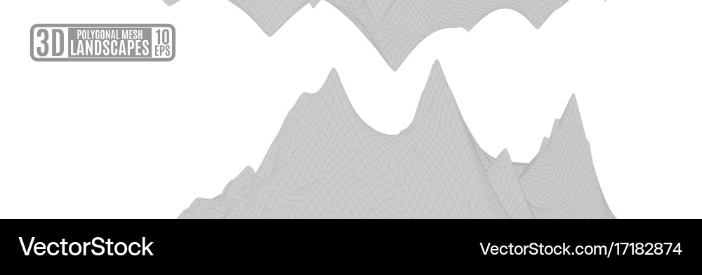 Light abstract background with 3d frame gray Vector Image