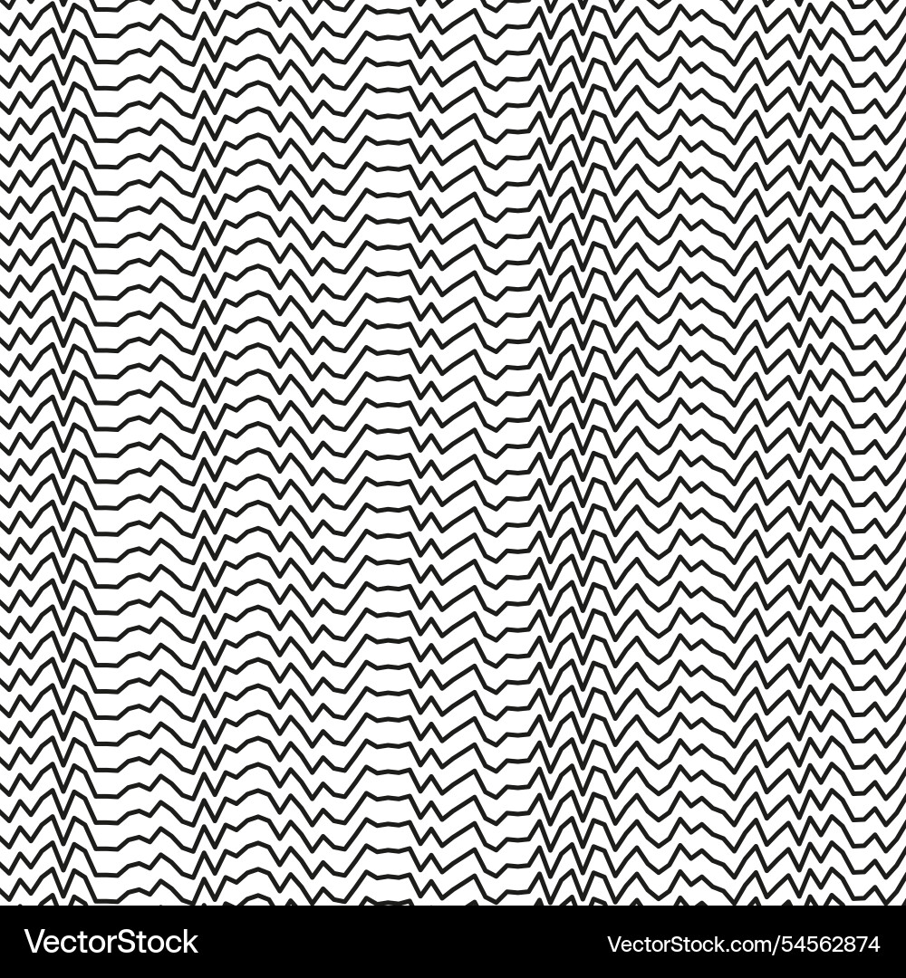 Zigzag line pattern creative monochrome texture Zigzag line pattern creative monochrome texture vector image