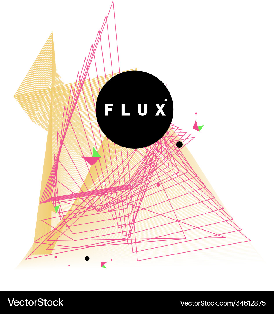 3d colorful wave background dynamic flux effect 3d colorful wave background dynamic flux effect Vector Image