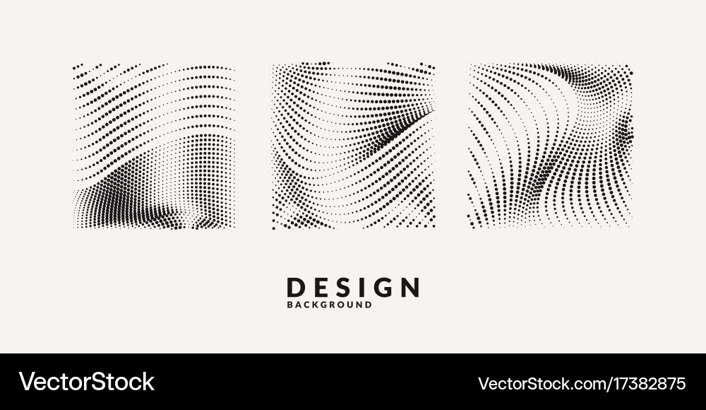 Abstract Dynamic Waves Background vector image