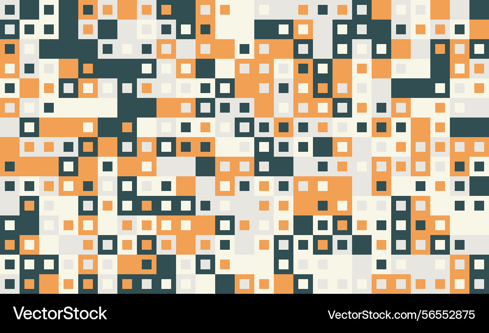 Abstract geometric pattern featuring a mosaic vector image