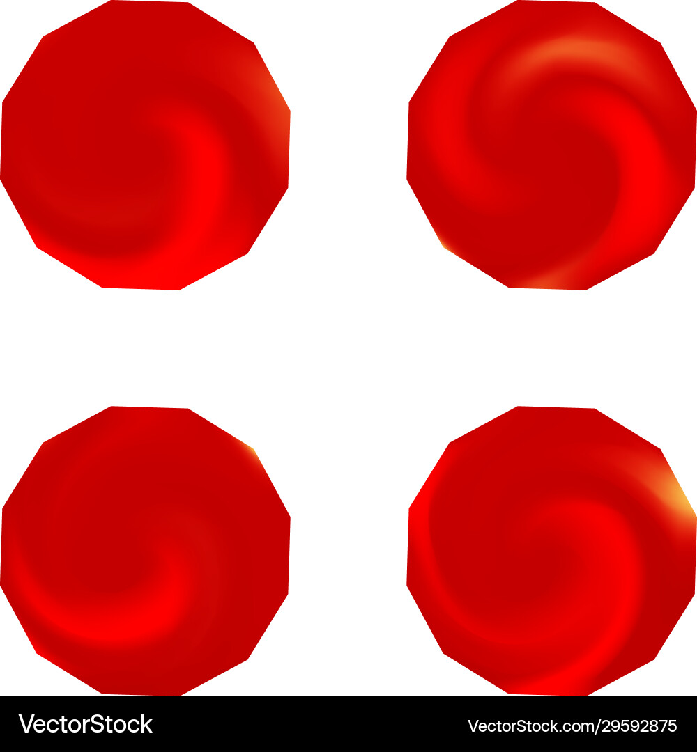 Blurred background in form a shape Vector Image