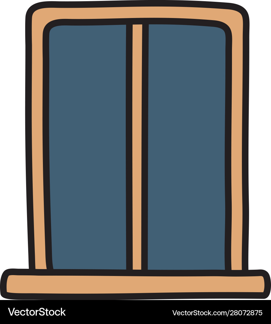 Isolated window icon design vector image