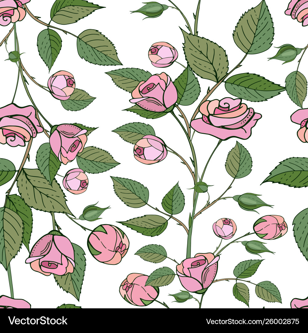 Seamless pattern endless texture with hand Seamless pattern endless texture with hand vector image