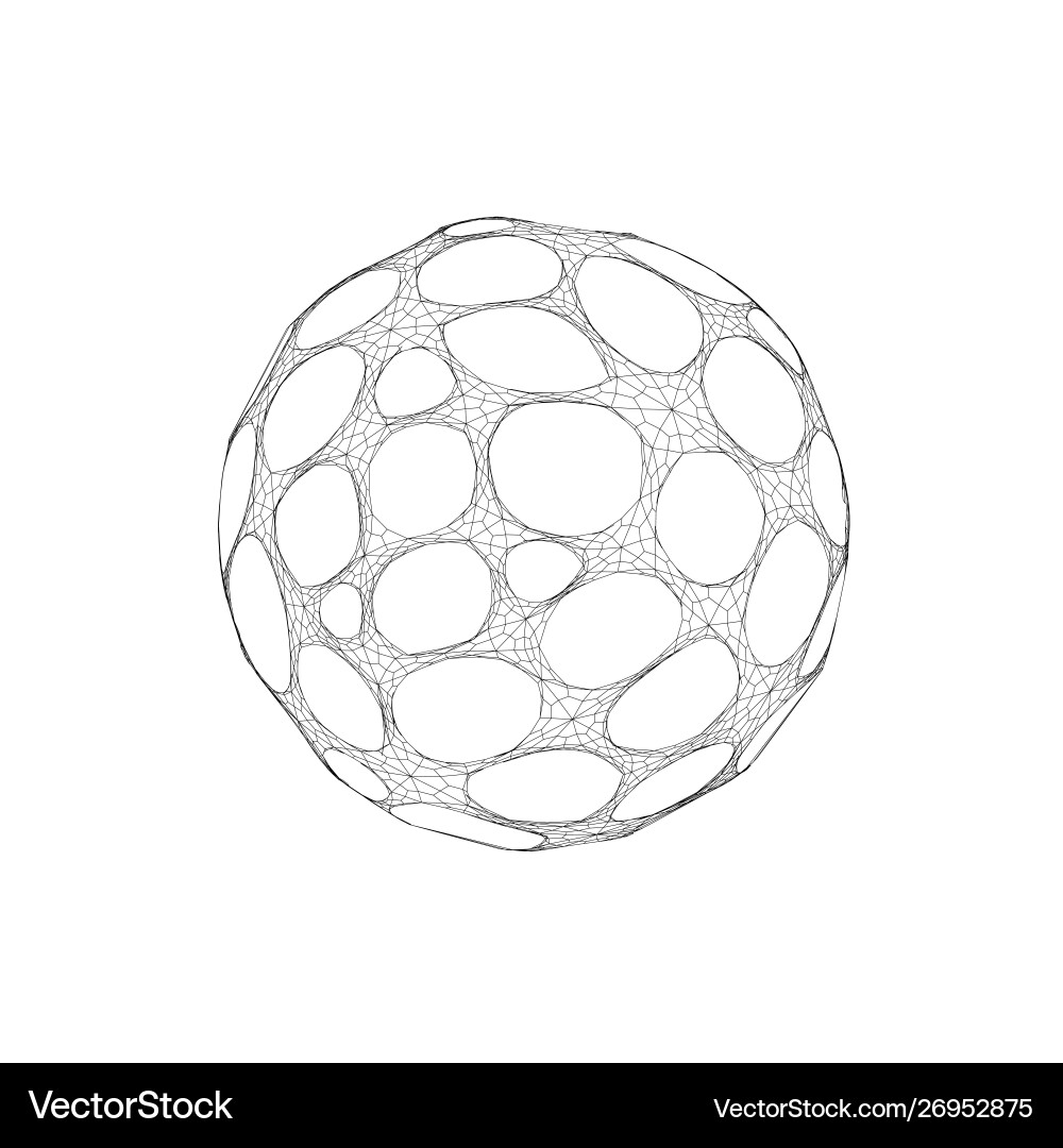 Wireframe mesh objekte netzlinie hud design Wireframe mesh objekte netzlinie hud design vektorbild