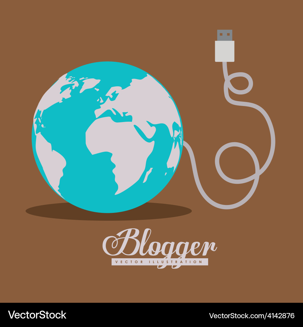 Digital Connection & Networking vector image