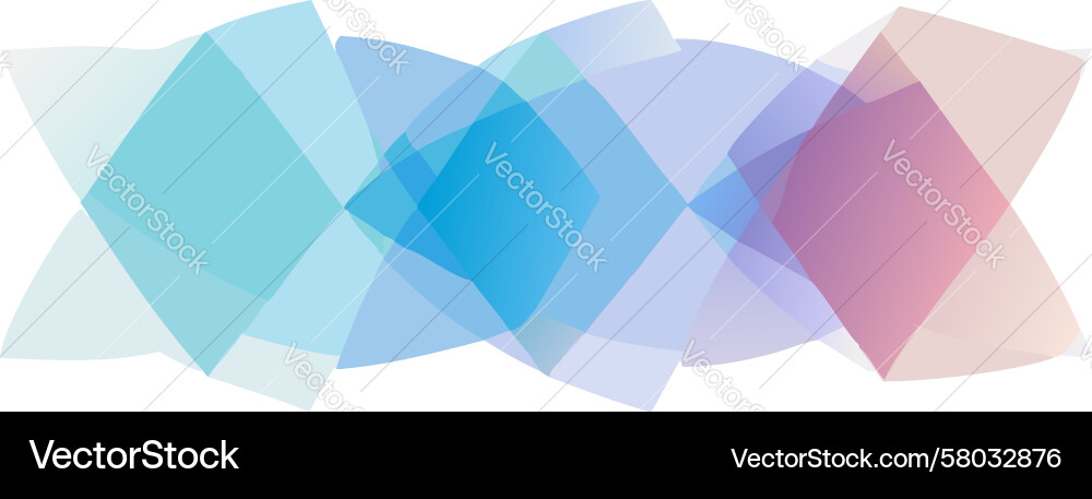 Dynamic Blended Triangular Shapes vector image