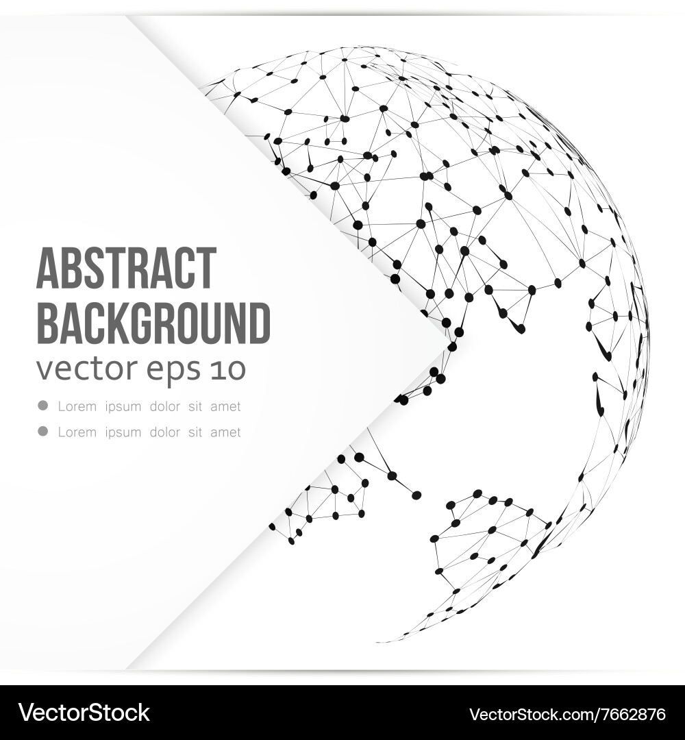 Global Network Connection vector image