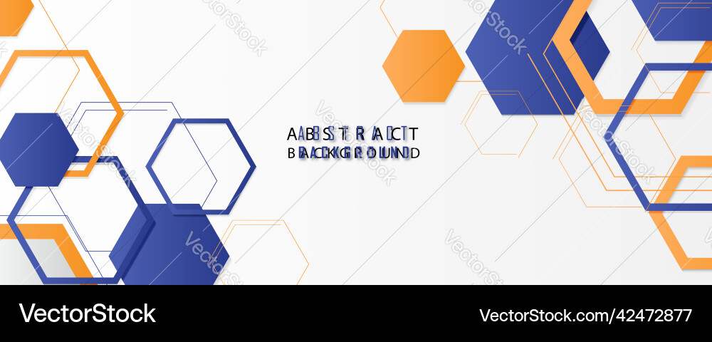 Abstract background with geometric design vector image