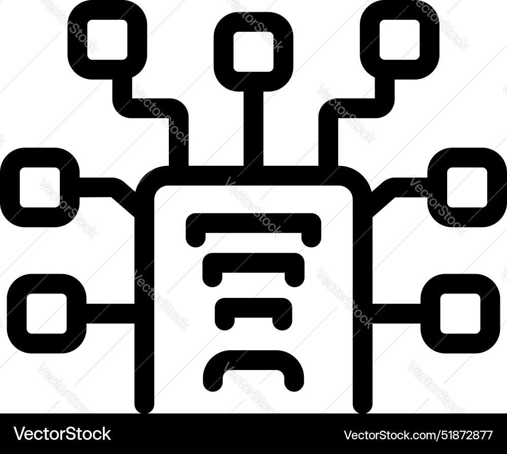 Data mining algorithm collecting information from vector image