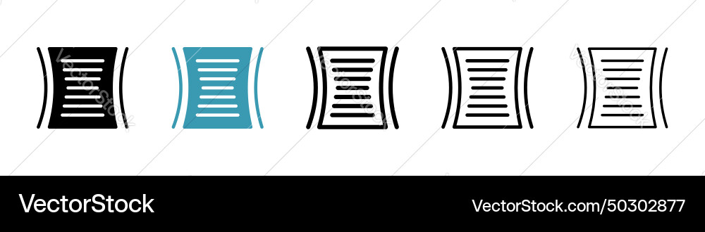 File compressor icon set reduce data and size Vector Image