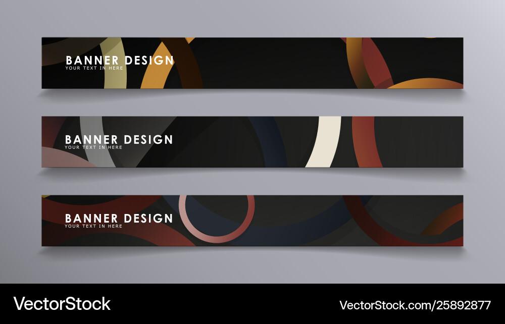 Rectangular banners against background Rectangular banners against background vector image