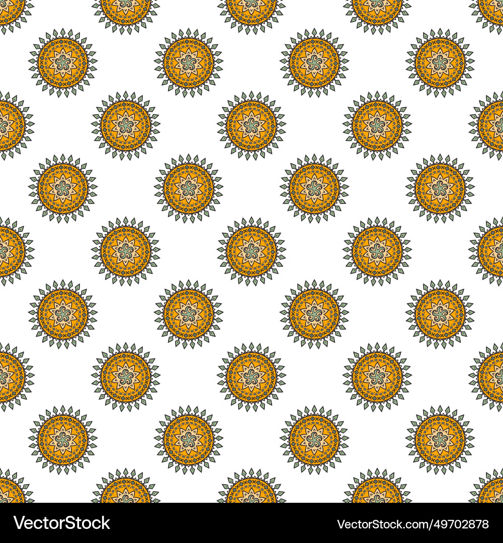 Abstract oriental pattern in boho style Abstract oriental pattern in boho style vector image