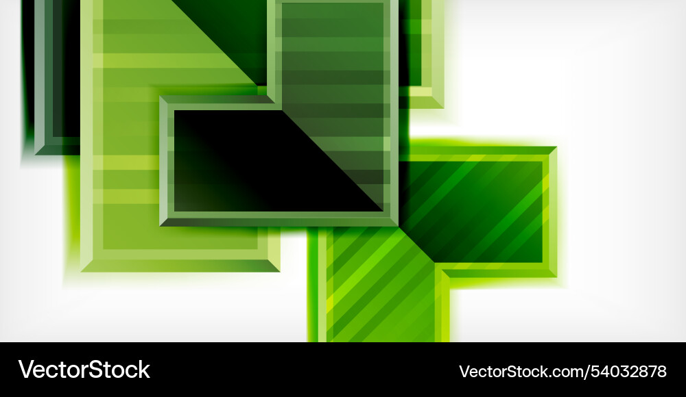 Arrow symbols created with 3d effects and line Vector Image