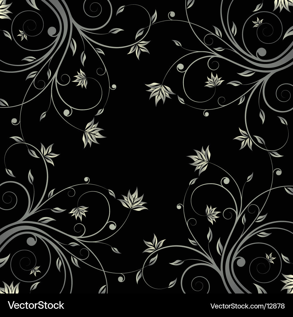 Elegant Floral Pattern Vector Image