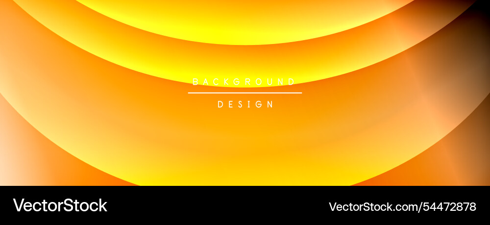 Gradient and shadow wave line geometric background Vector Image