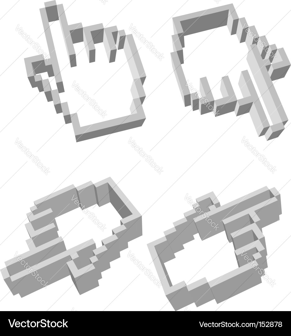 Hand cursor Vector Image
