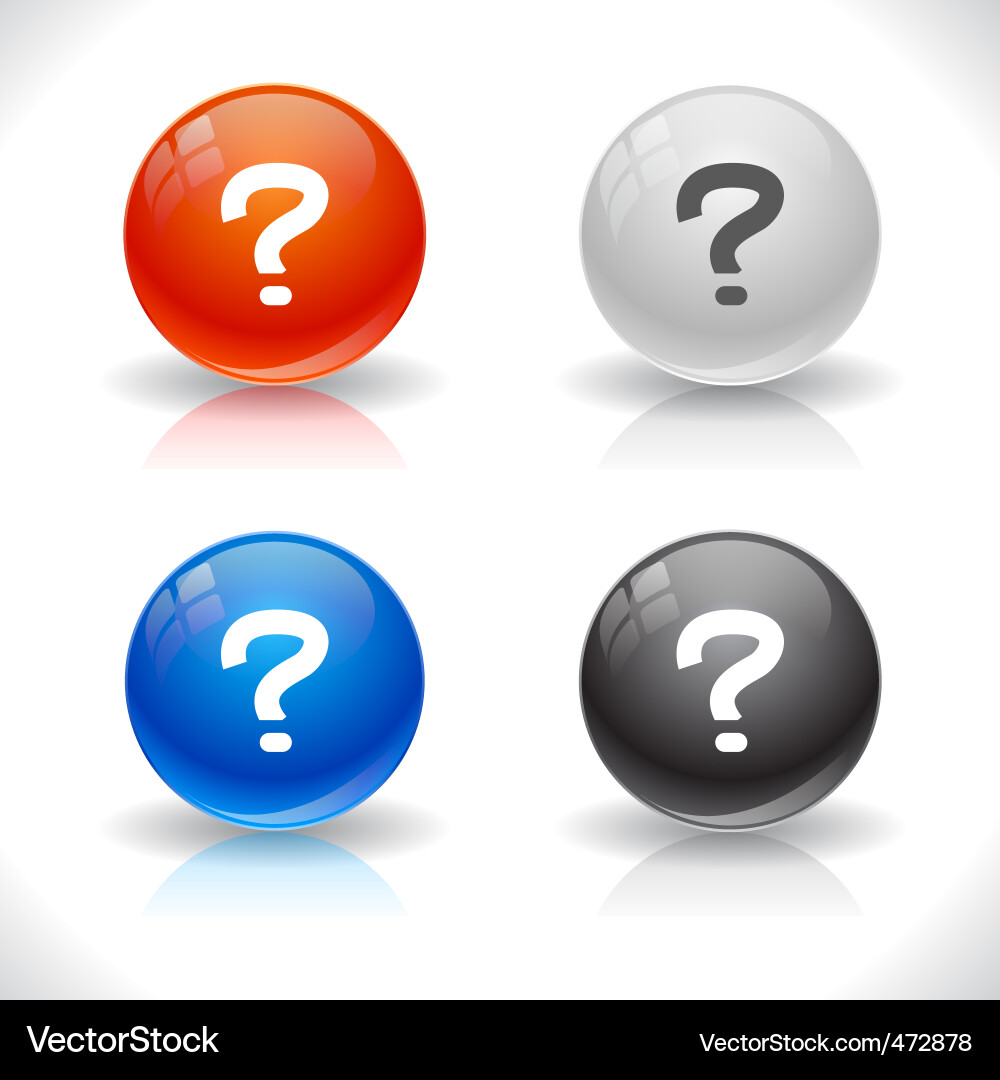 Website template buttons Vector Image