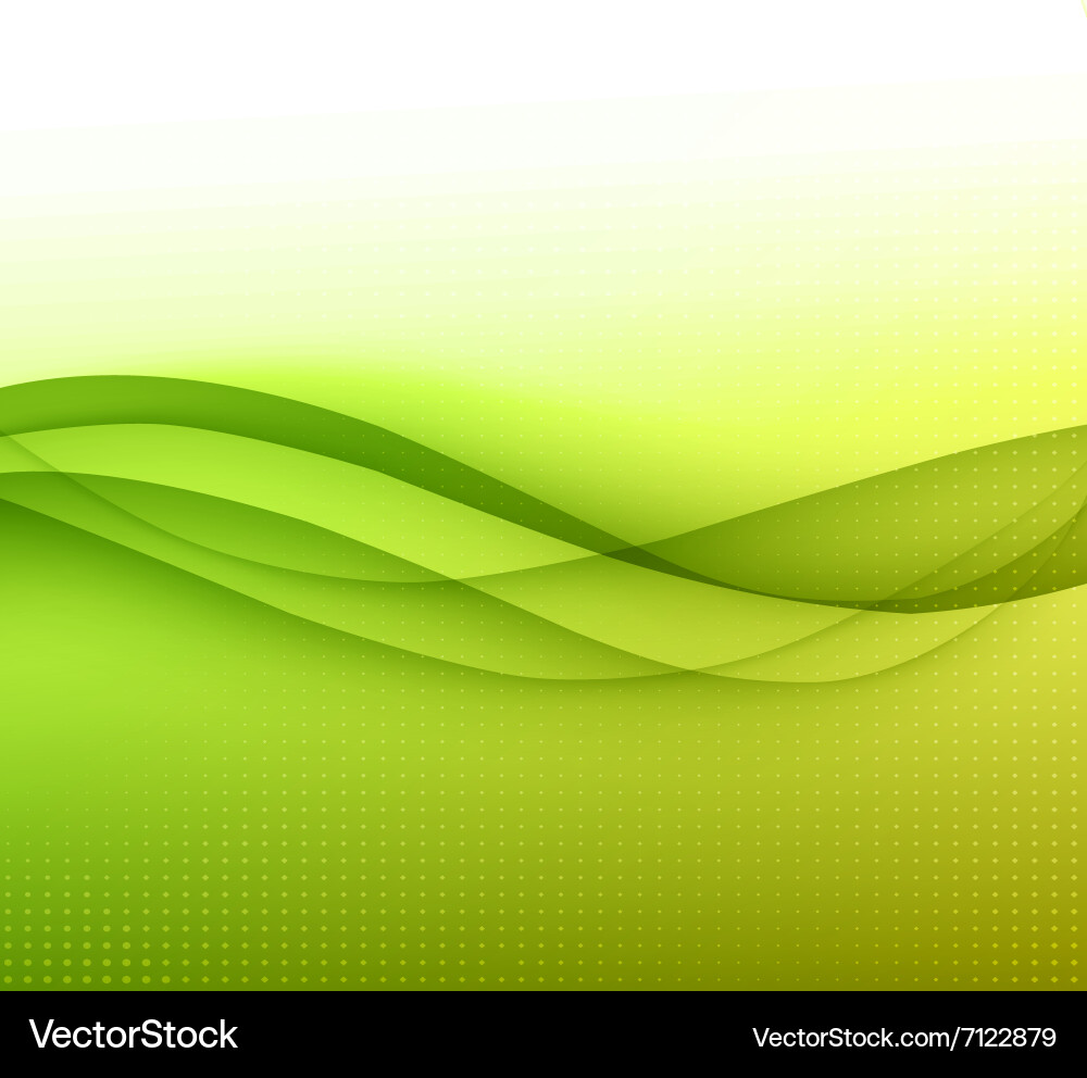 Abstract curved lines background template vector image