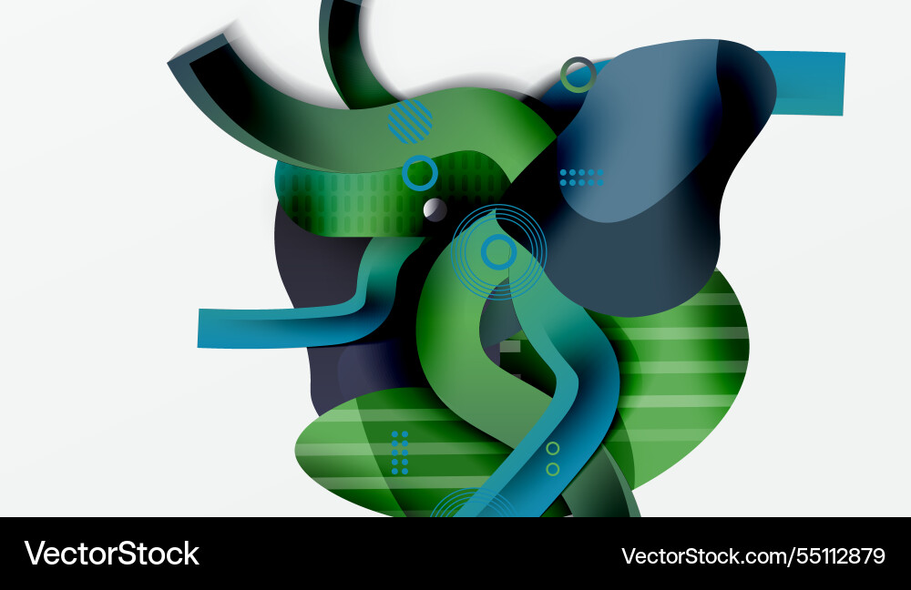 Abstract liquid shapes and lines background Abstract liquid shapes and lines background vector image