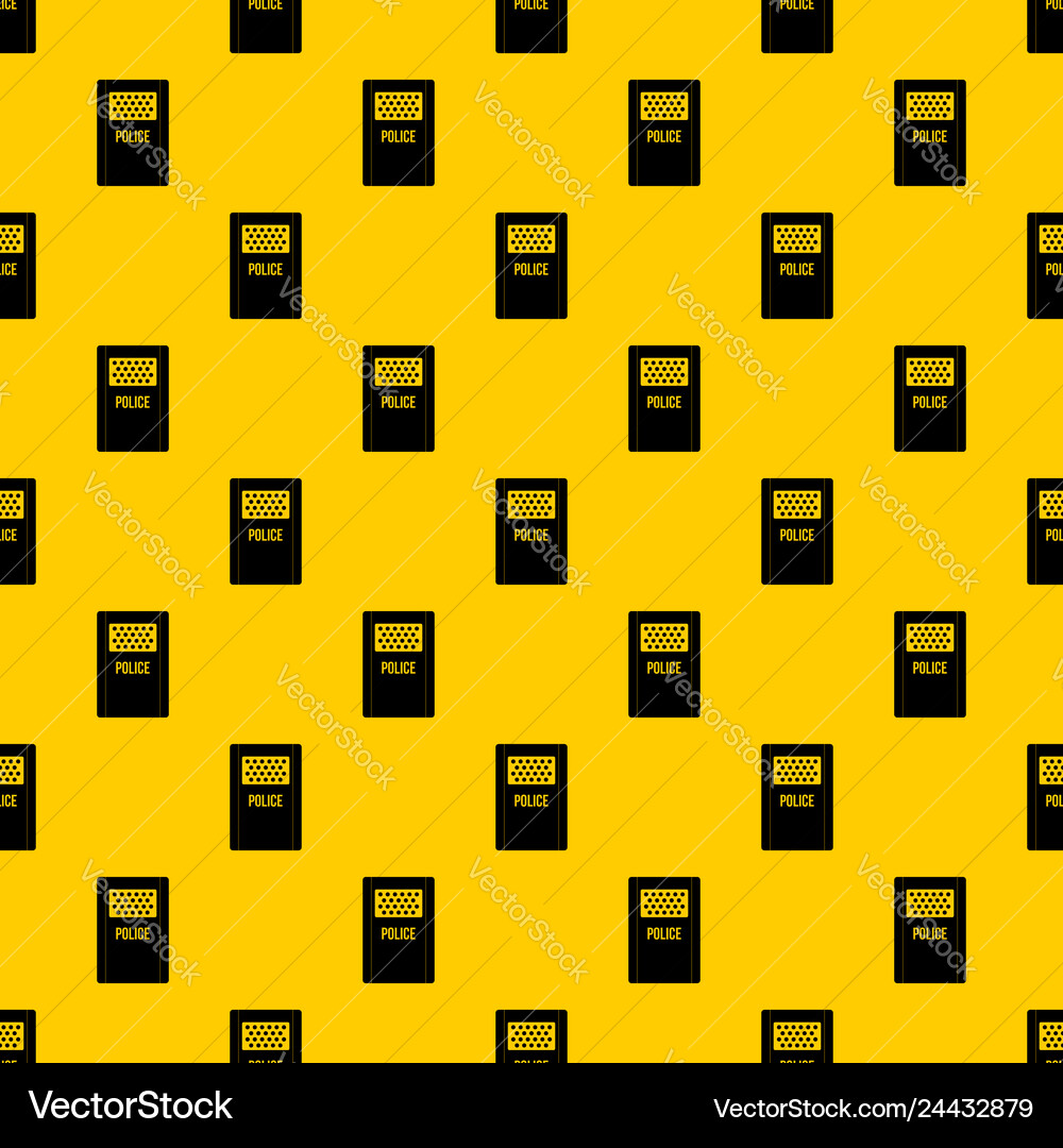 Riot shield pattern Riot shield pattern vector image