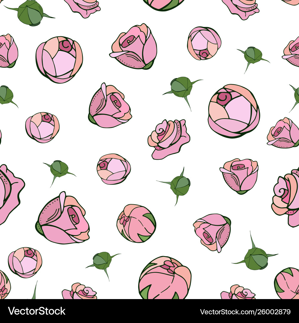 Seamless pattern endless texture with hand Seamless pattern endless texture with hand vector image