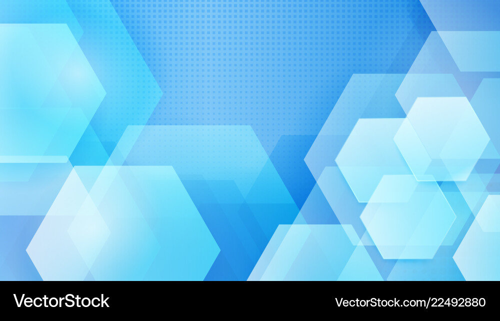 Abstract background of hexagons Abstract background of hexagons vector image