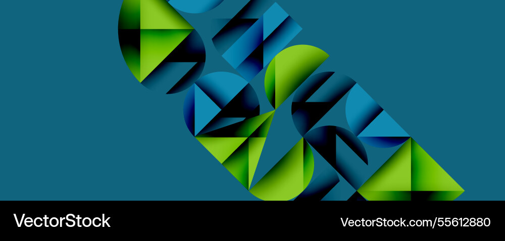 Abstract geometric pattern with intersecting vector image