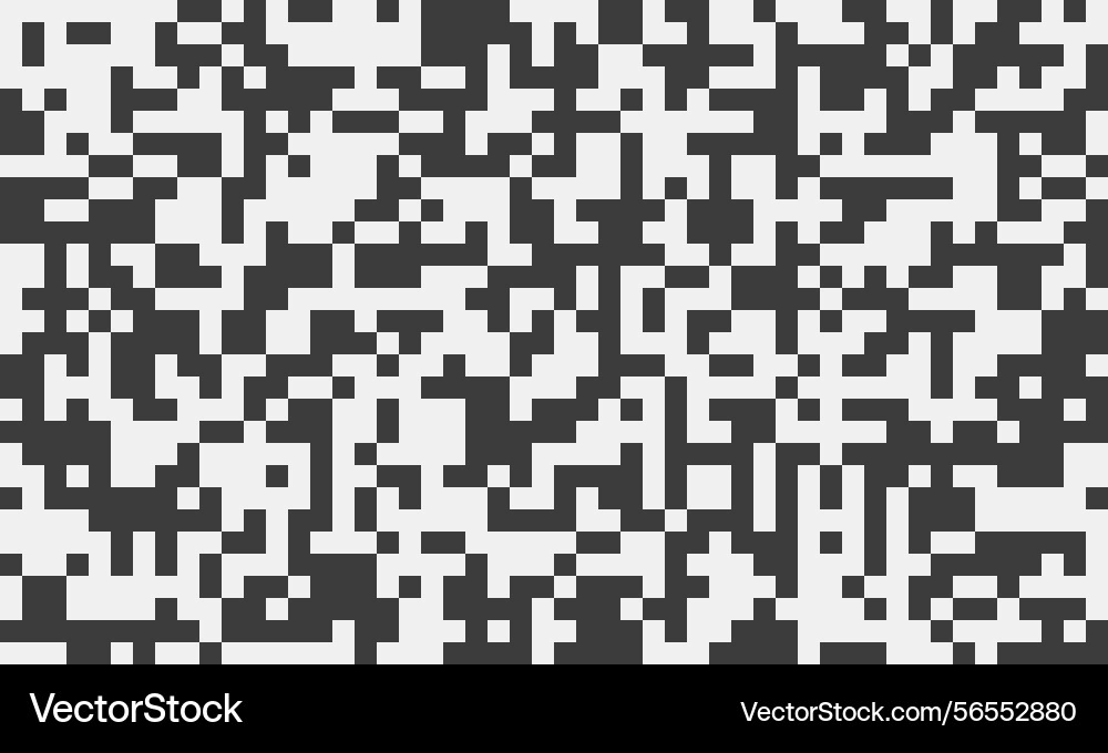 Abstract grayscale pixel art background a chaotic Abstract grayscale pixel art background a chaotic Vector Image