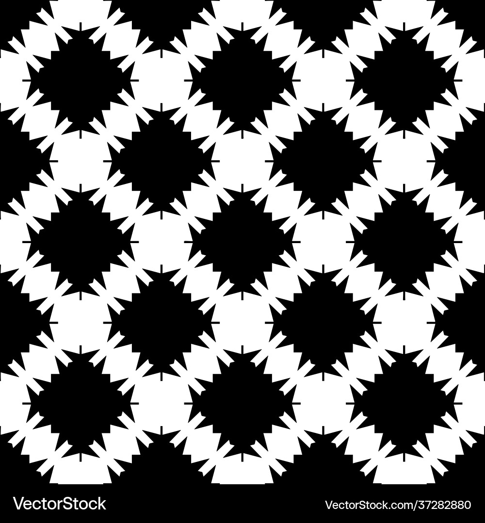 Geometric pattern with triangular elements vector image