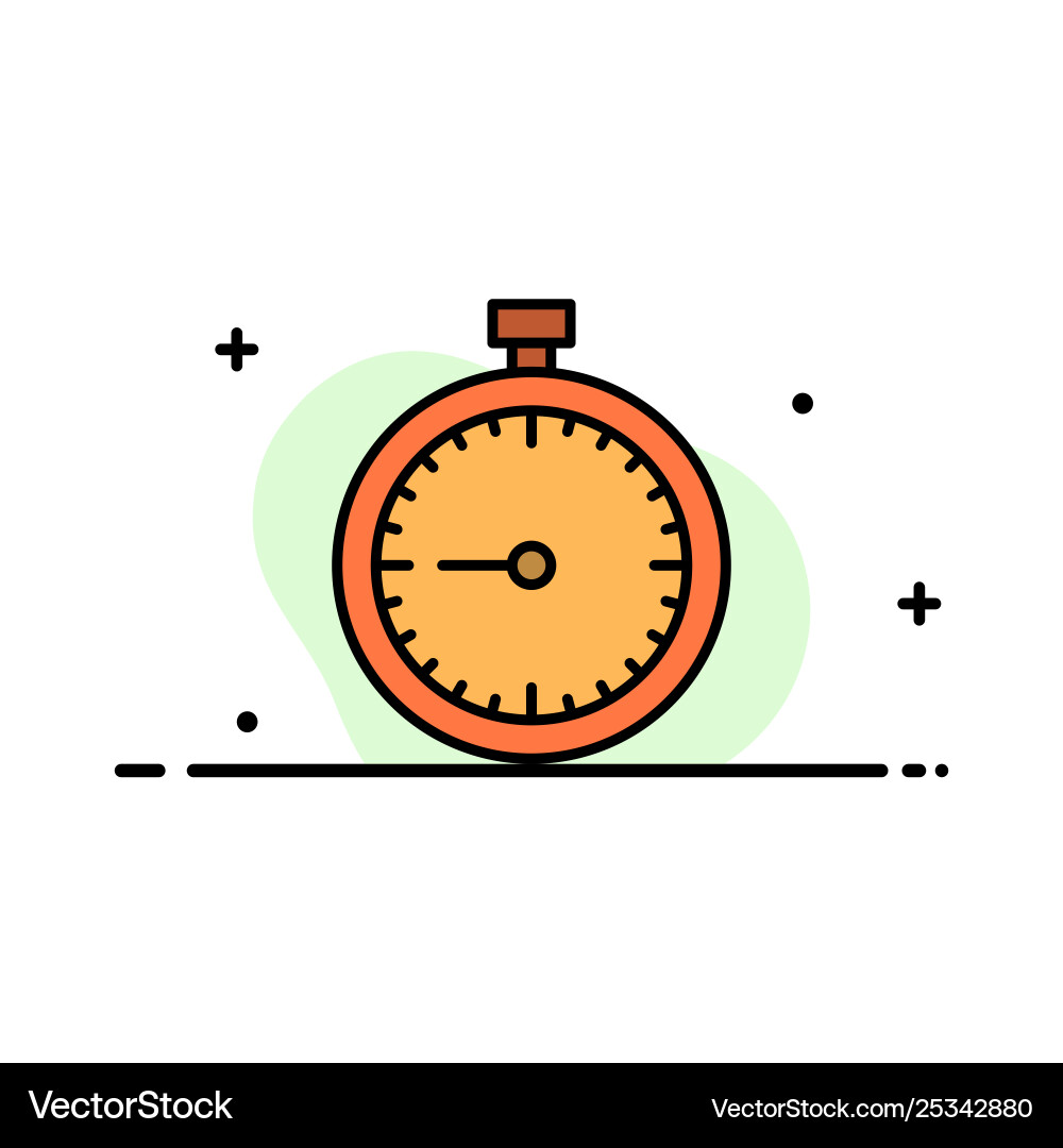 Stopwatch clock fast quick time timer watch Vector Image