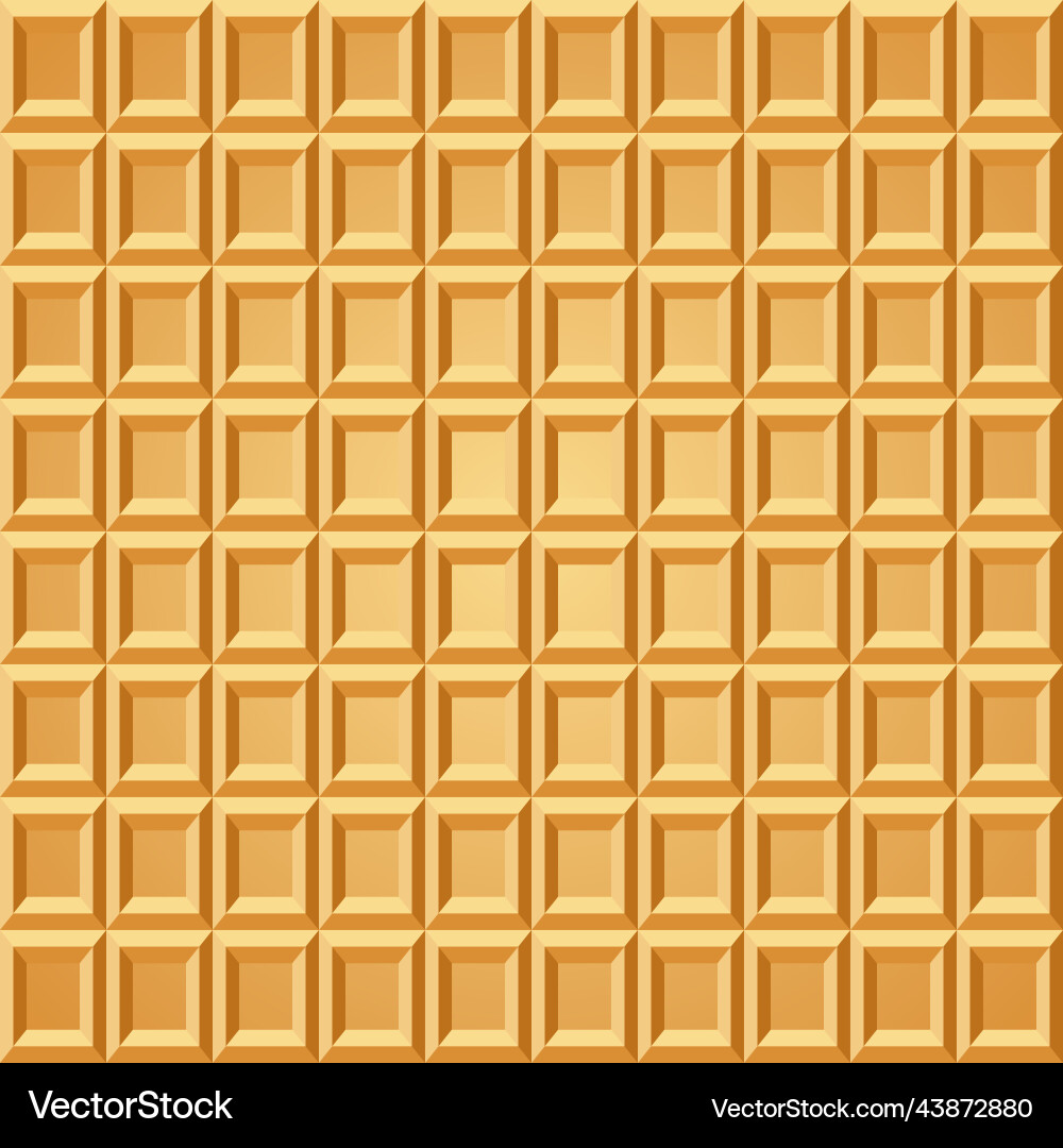 Waffle Texture Pattern vector image