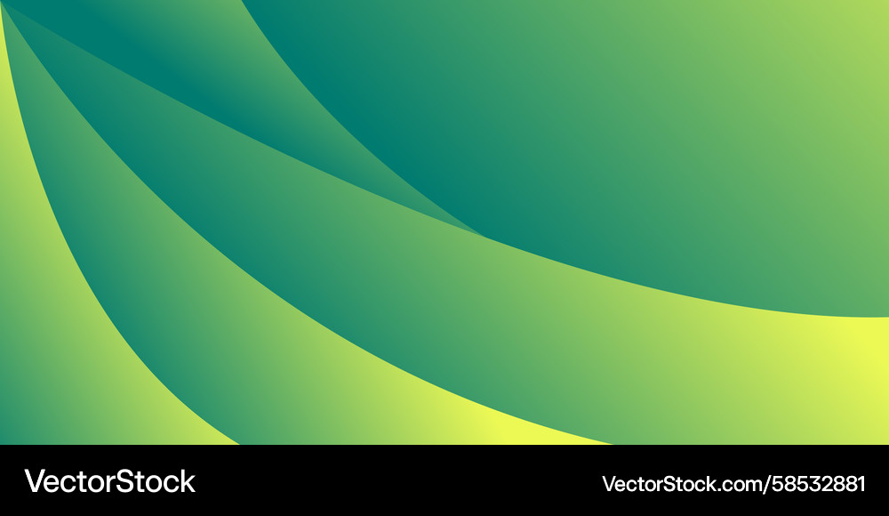 Gradient Green Abstract Background Vector Image